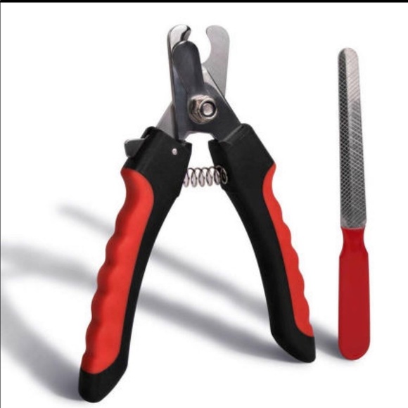 Dog Nail Clippers Nail Trimmer With Safety Guard Razor - Picture 4 of 5